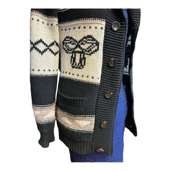 TNA lambwool cardigan sweater - Picture 6 of 13